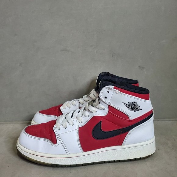 Nike Air Jordan 1 Retro OG BG Carmine 2014 Size 6.5Y  575441 123 Red White - Picture 2 of 12